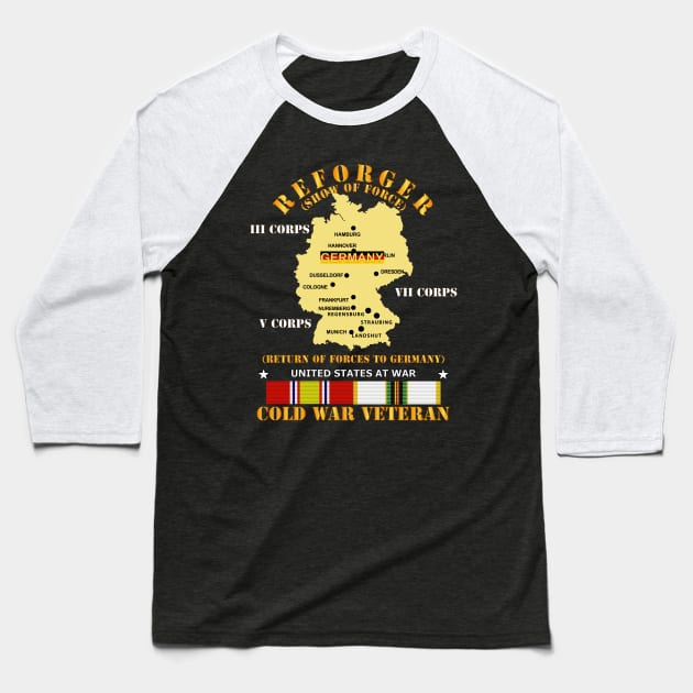 Reforger - Show of Force Baseball T-Shirt by twix123844